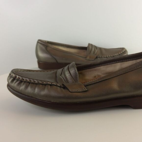 SAS women's Tripad Comfort pewter Penny Loafers - Picture 17 of 17